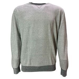 Ermenegildo Zegna Crewneck Sweater in Grey Cotton